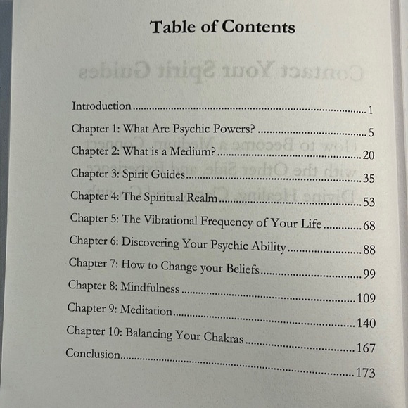 Book.  Contact Your Spirit Guides. - Picture 3 of 4